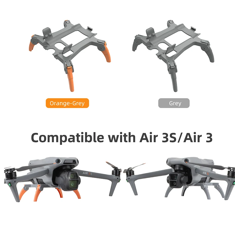 Foldable Landing Gear For DJI Air 3S/Air 3 Height Increasing Leg Extension Protector For DJI Air 3S/Air 3 Drone Accessories