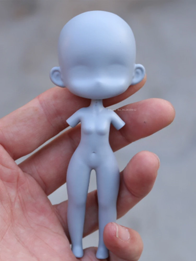 Polymer clay figure Q version face silicone mold DIY handwork