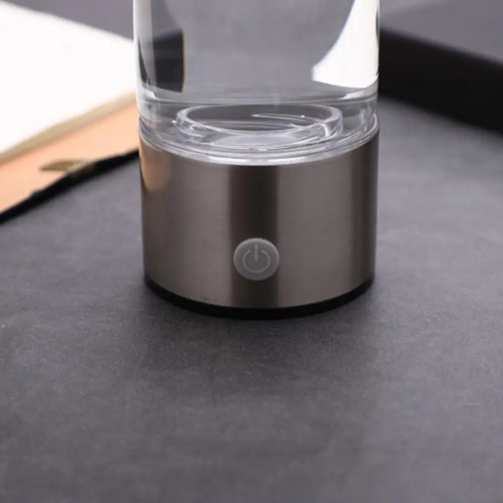 

Электролизированная бутылка для воды, портативный ионизатор воды для дома, офиса, путешествий, перезаряжаемая стеклянная Водородная вода для фитнеса