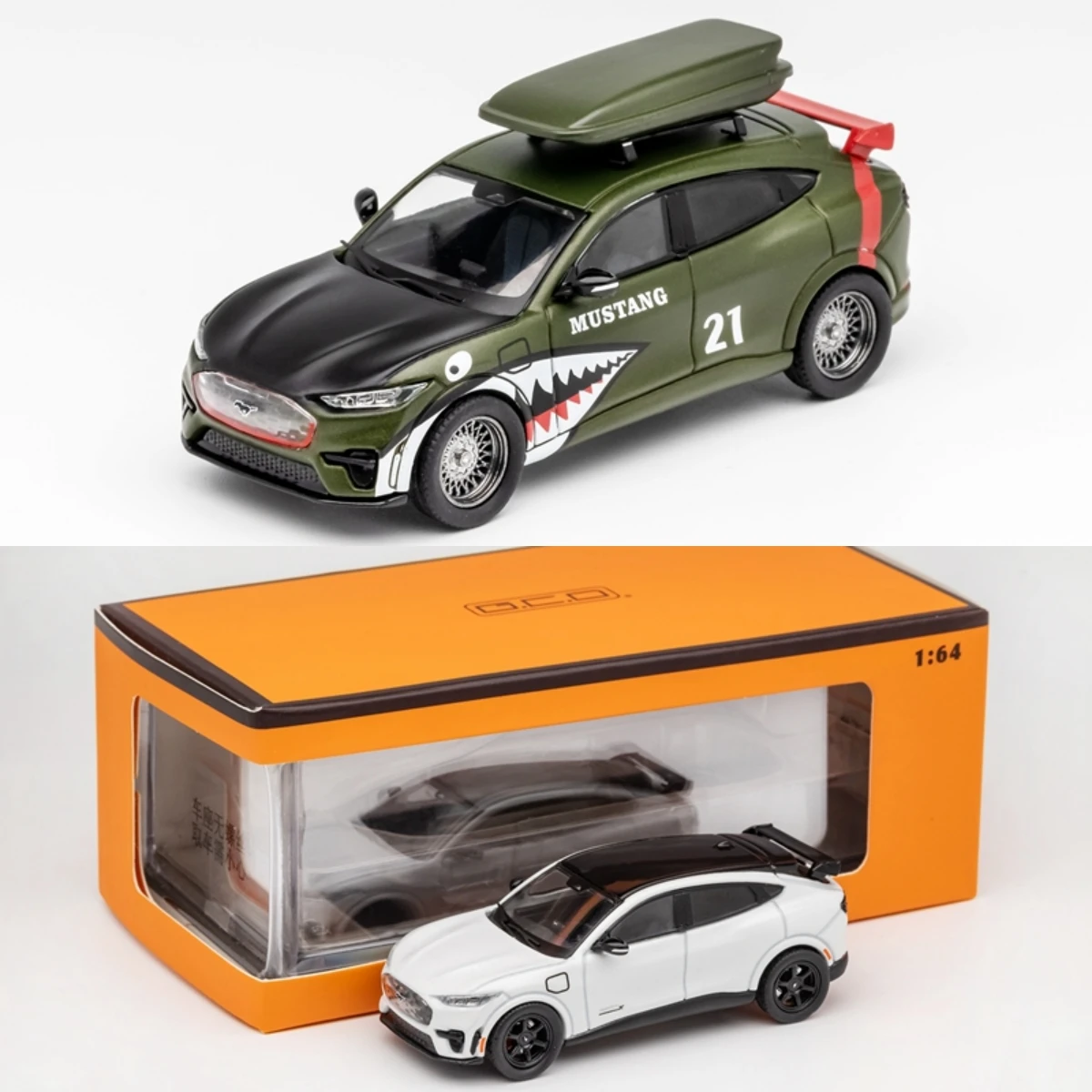 Gcd 1:64 Ford Mustang Diecast Model Car