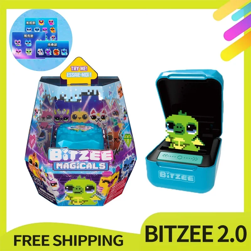 Bitzee 2.0 Magicals Electronic Digital Pet Spinmaster Digital Pet Interactive Toys Virtual Game Smart Tamagotchi For Kids