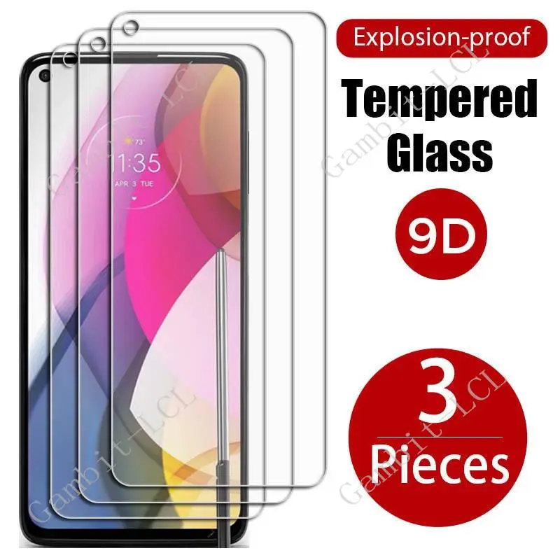 

3Pcs Tempered Glass For Motorola Moto G Stylus 5G 2020 2021 2022 2023 Power Play Defy G9 Play Plus Screen Protector Cover Film