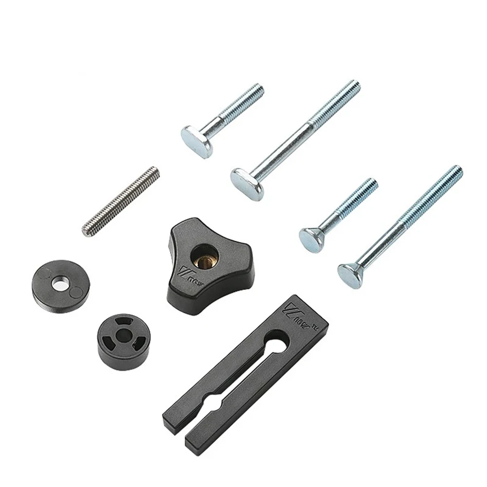 Woodworking Table Saws And Band Saws 1*T-Track Accessories M6 Nut Handle M6-40 Screw M6-70 Screw