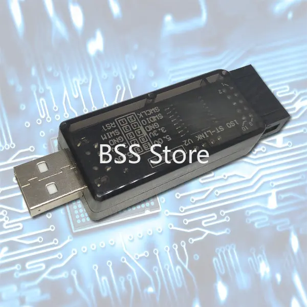 

Высокоскоростной изолированный ST-LINK V2 STM8/STM32 Эмулятор программирования скачивания сжигания отладки stlink модуль датчик