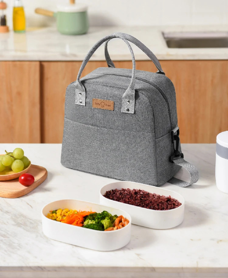 Bolsa de almuerzo de galgo con asa de correa, bolsa de refrigerador  portátil, bolsa de comida para el trabajo, caja de almuerzo térmica para  estudiantes, bolsa de nevera térmica - AliExpress