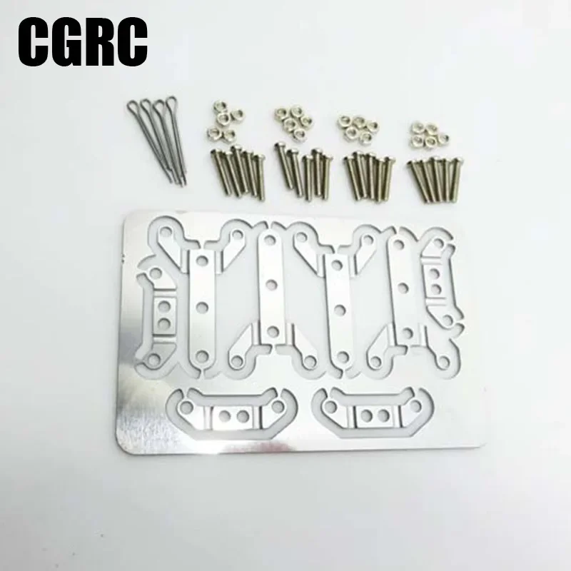 

Metal Retrofit Doors Hinges Retrofit Thickness 0.8mm for 1/14 Tamiya RC Truck Trailer Tipper Scania Benz MAN Volvo Car DIY Parts