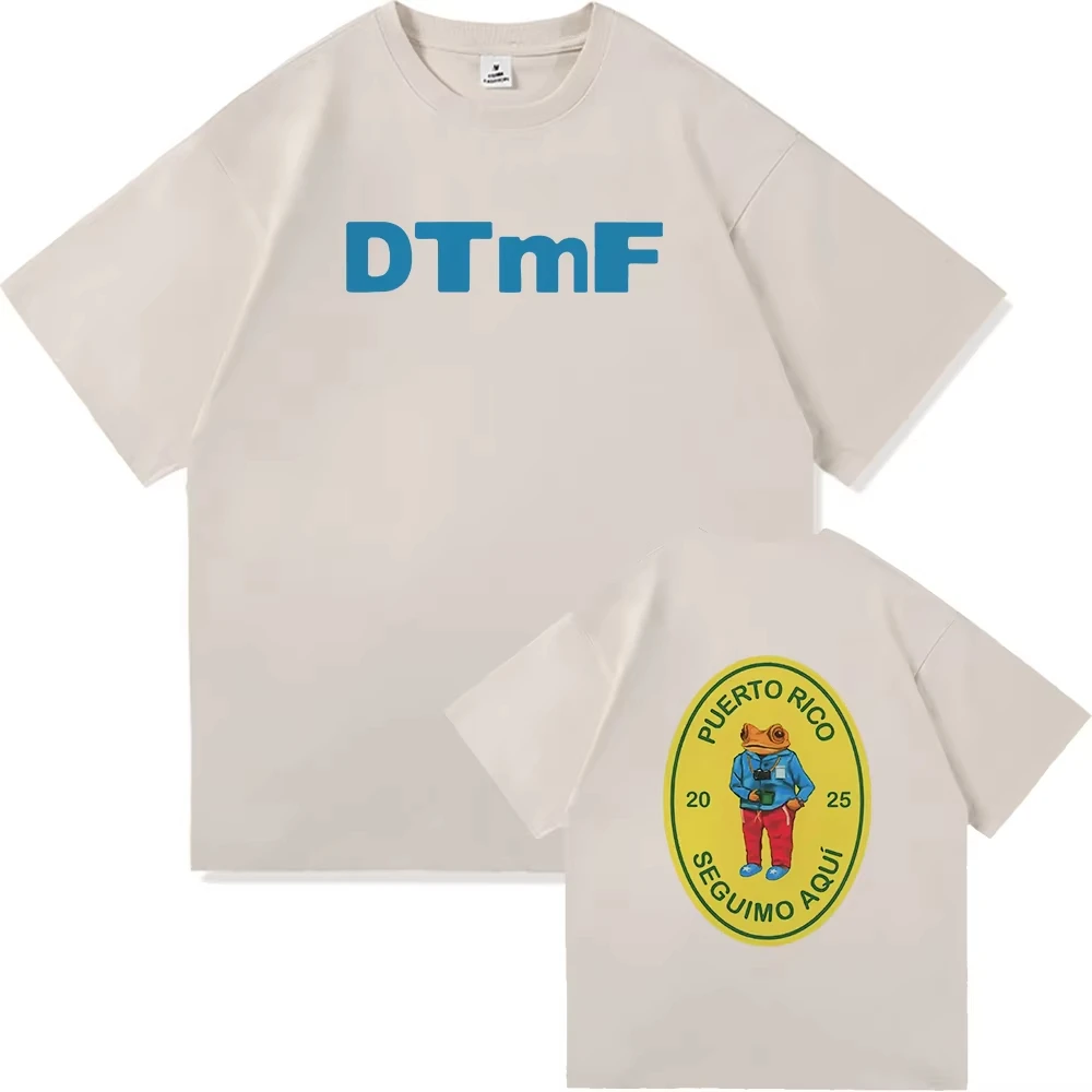 DTMF Debí Tirar Más Fotos TShirt BAD BUNNY DeBÍ TiRAR MáS FOToS Men Clothing Harajuku High Quality Cotton Tops Fans Gift T-Shirt 6