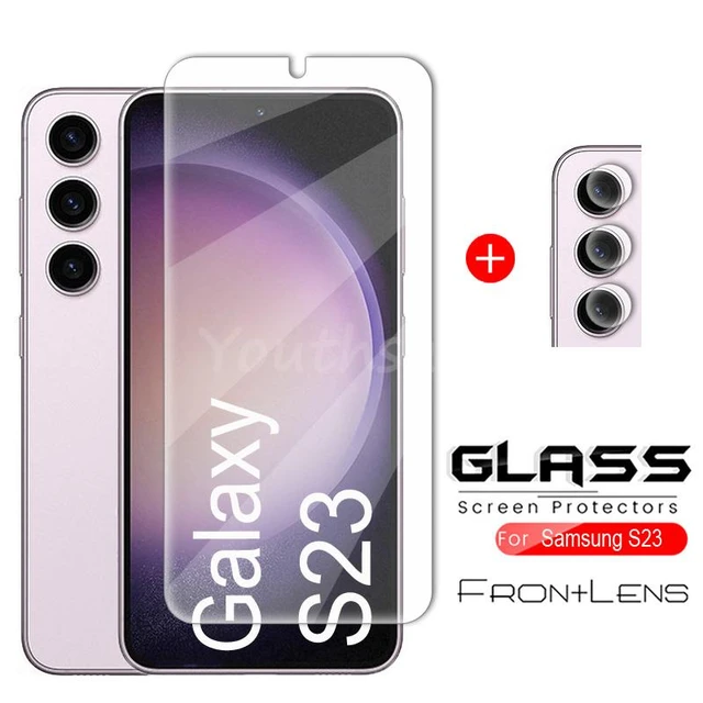 Protecteur d'écran en verre trempé pour Samsung Galaxy S23 FE