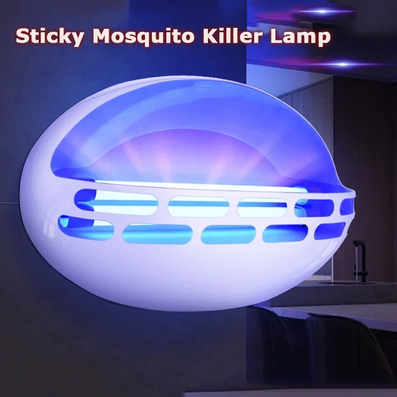 레스토랑 호텔 상업용 벽걸이형 끈끈한 모기 킬러 램프, 가정용 파리 트랩, 조용한 곤충 킬러 및 파리 트랩 