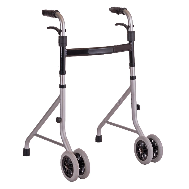 Automatic Reset Walkers for Elderly Toilet Rail Holder Disabled Mobility Aids Auxiliary Starting Device Wheels Walker for Adults 6