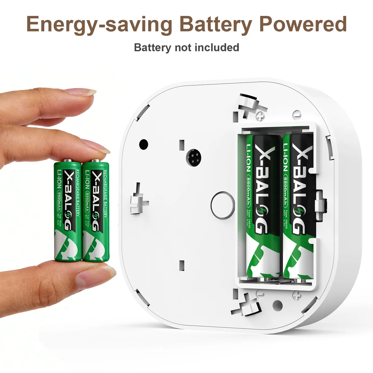 Smoke Alarm Fire Detector Battery Operated for Home Office Warehouse Kitchen EN14604 CE Certified Easy Install - 4