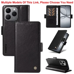 Stylish Leather Wallet Phone Case - Fashion Edition for Huawei Nova Lite 3 (Black)