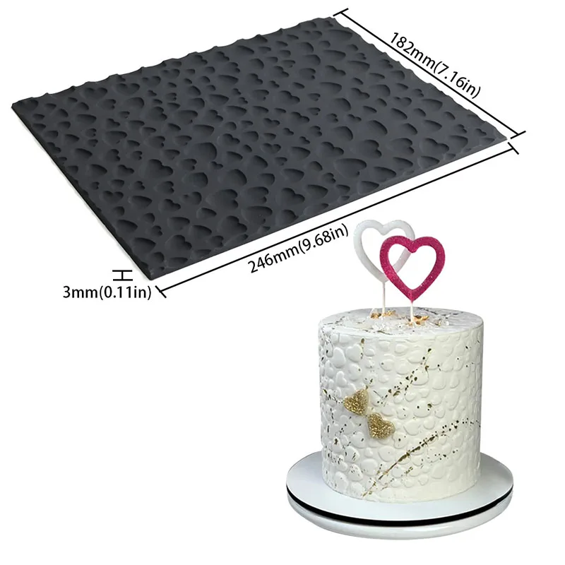 Reusable Silicone Baking Mold for Decorative Pastries and Desserts