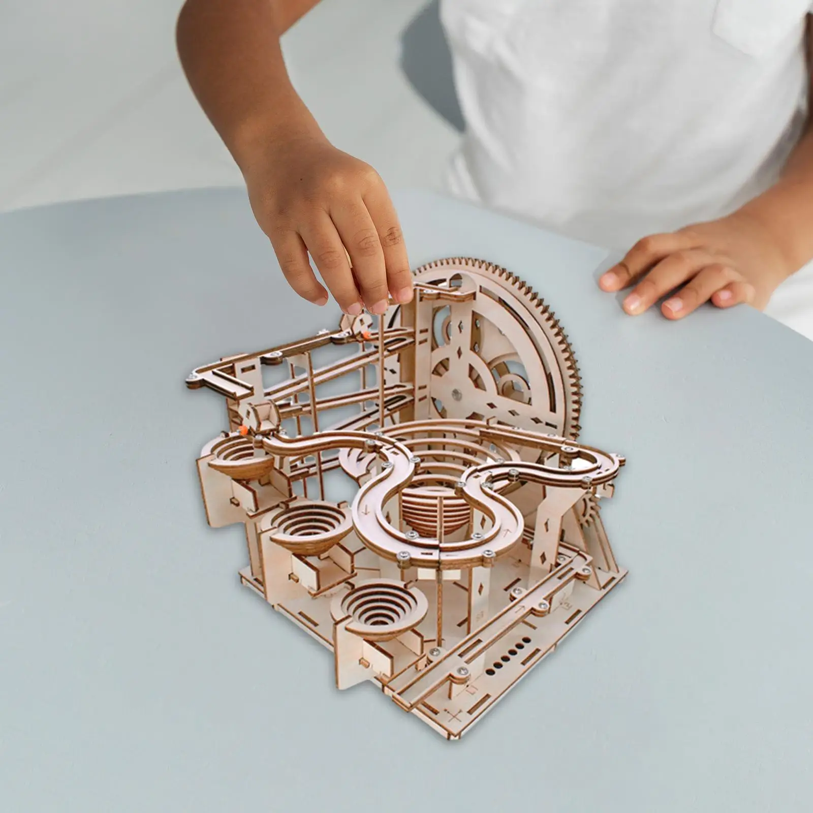 

Деревянная 3D головоломка-конструктор «сделай сам», Координационная головоломка-подставка для уникальных подарков, декор для комнаты для подростков и взрослых, праздничный подарок на день рождения