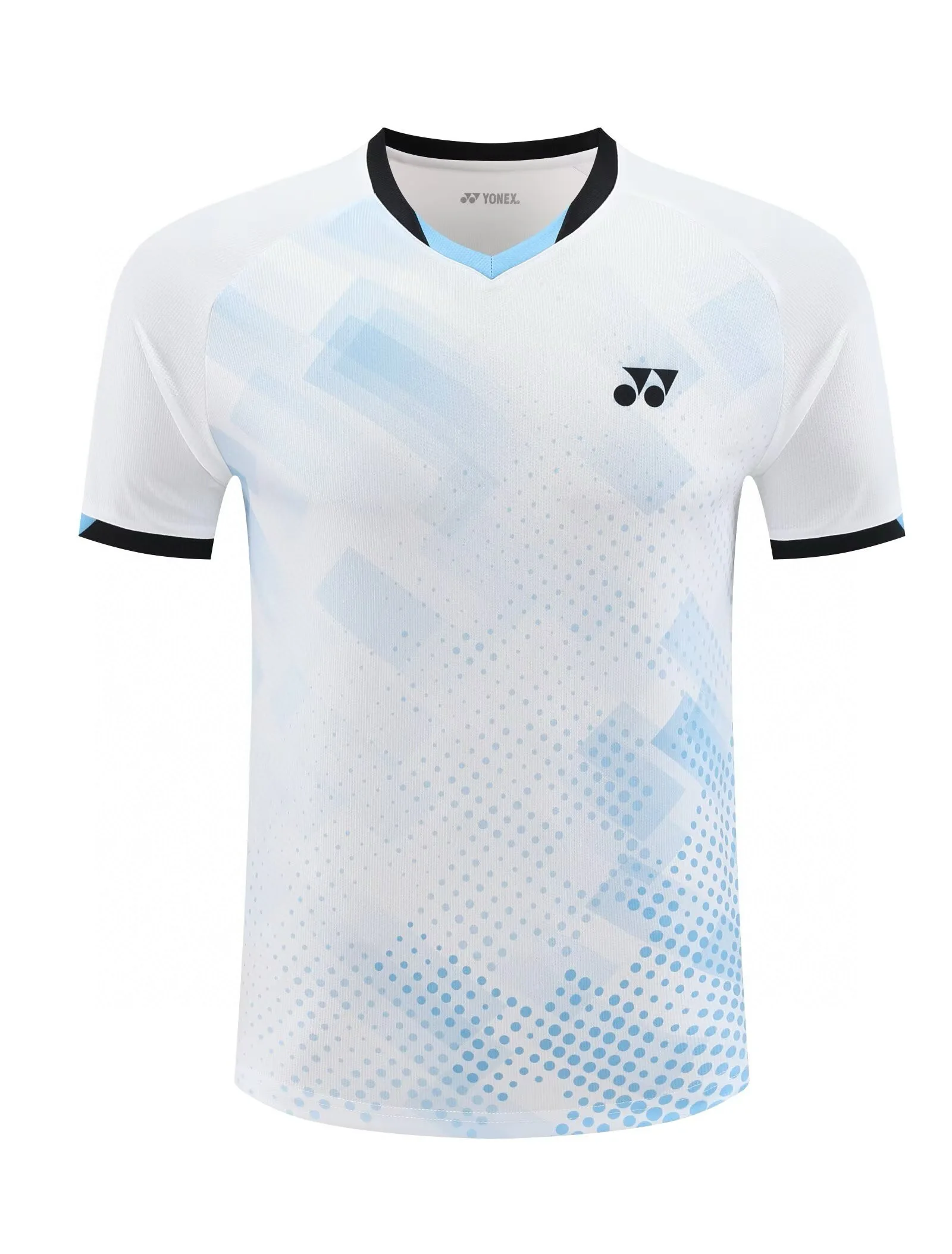 YONEX 2024 New Badminton Competition Uniforms Men's and Women's Fly-sleeved Tops Quick-drying Breathable Short-sleeved T-shirts 2