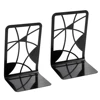 Book Ends for Shelves Bookend for Heavy Books Iron Bookend Organizer Book Home Bookend Book rack Iron Book Ends Holder Stand 4