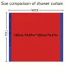 Cute Cartoon Ferret Bath Time Shower Curtain Waterproof Polyester, Machine Washable with Hooks Included, Perfect for All Seasons 5