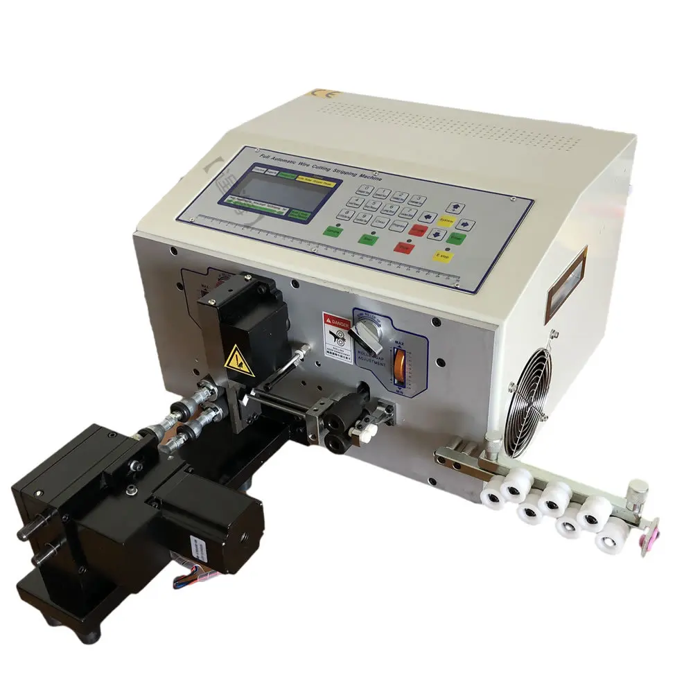 

SWT508NX2 Automatic Computer Wire Twisting Peeling Stripping Cutting Machine Wire Stripper Twister Cutter Machine 0.1-4.0mm2