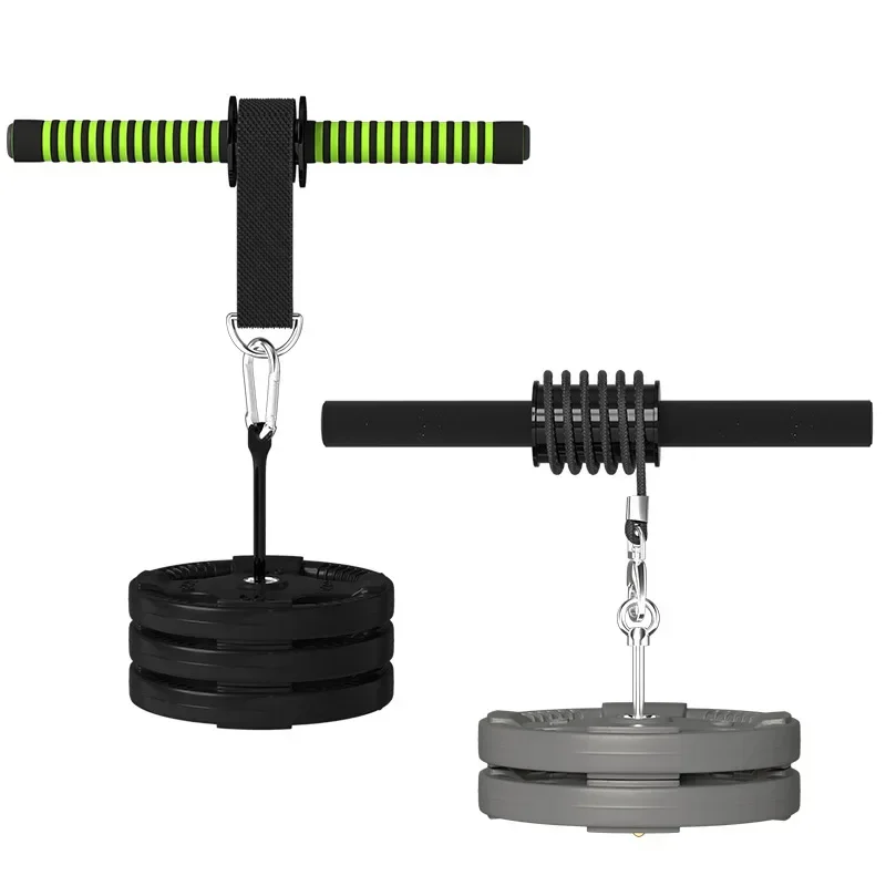 Fitness Forearm Trainer Strengthener Hand Gripper Triceps Exerciser Weight Lifting Rope Waist Roller Power Stick fitness hand gripper,arm strength trainer