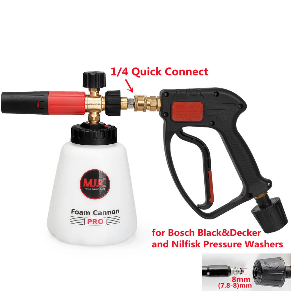 Mjjc High Pressure Trigger Gun Kit Suitable For Bosch Black&decker And