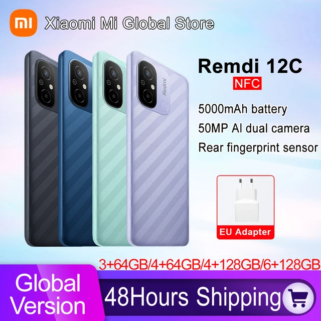 סמארטפון Xiaomi Redmi 12C 128GB 4GB RAM Dual Sim