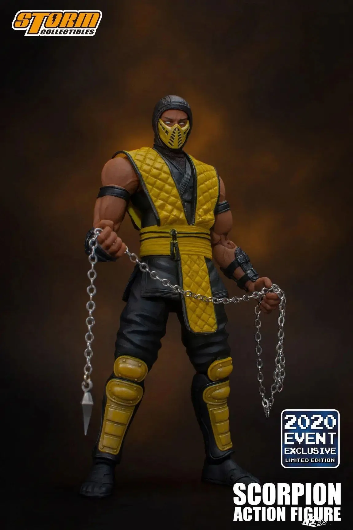 Scorpion Mortal Kombat storm モータルコンバット Storm Collectibles Mortal Kombat Scorpion Action Figure