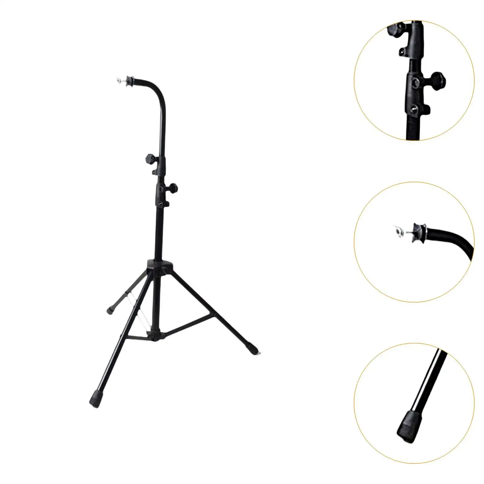 Bar Chimes Tripod Stand Percussion Instrument Stable Single Row Wind Chime Tripod Height Adjustable for Performance Beginner wind chime stand