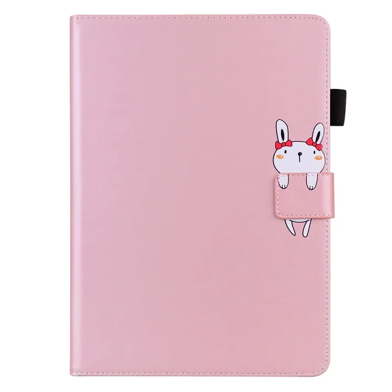 Cute Cartoon Wallet Flip Cover for 11 Tablet - Kids' Edition