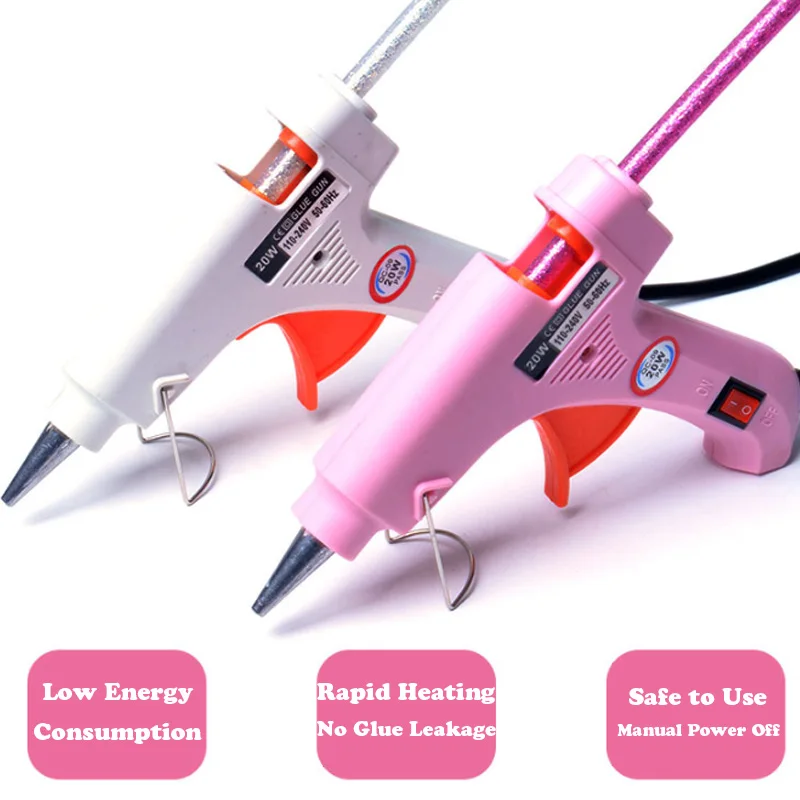 20W/30W60W/80W/100W Electric Hot Melting Glue Gun Handmade DIY Jewelry Accessories Tools Plugged-in High Temperature Glue Gun 2