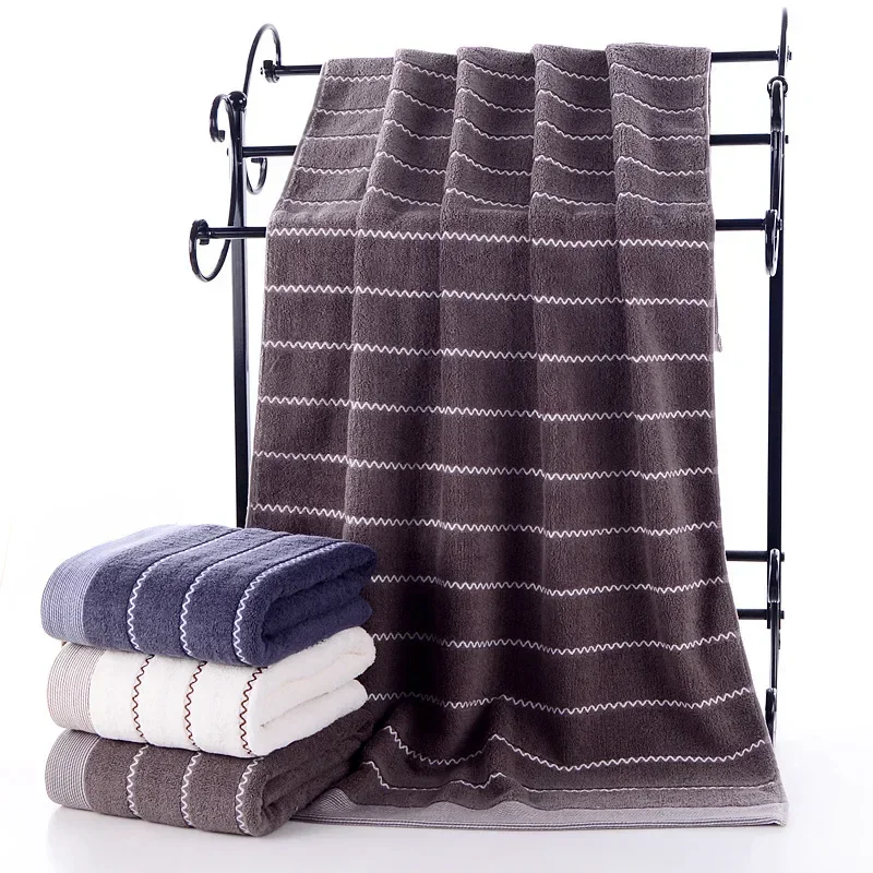 Extra-Large Cotton Bath Towels 4