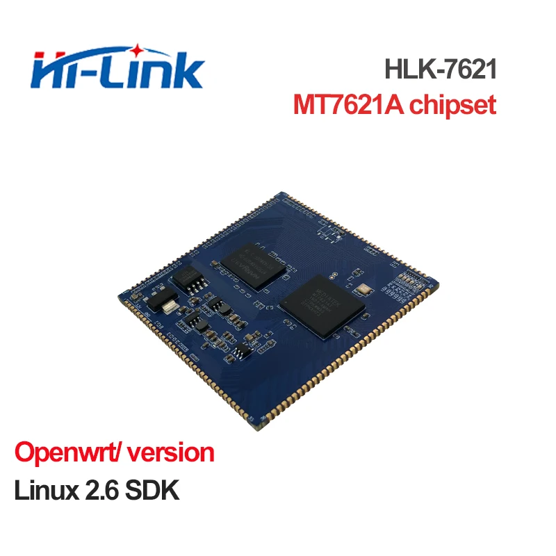

Hlk-7621 Hi-Link SDK MT7621A Chipset GbE Wireless Router Module With HLK-7621 Test Kit/Development Board Wifi Module Support Ope