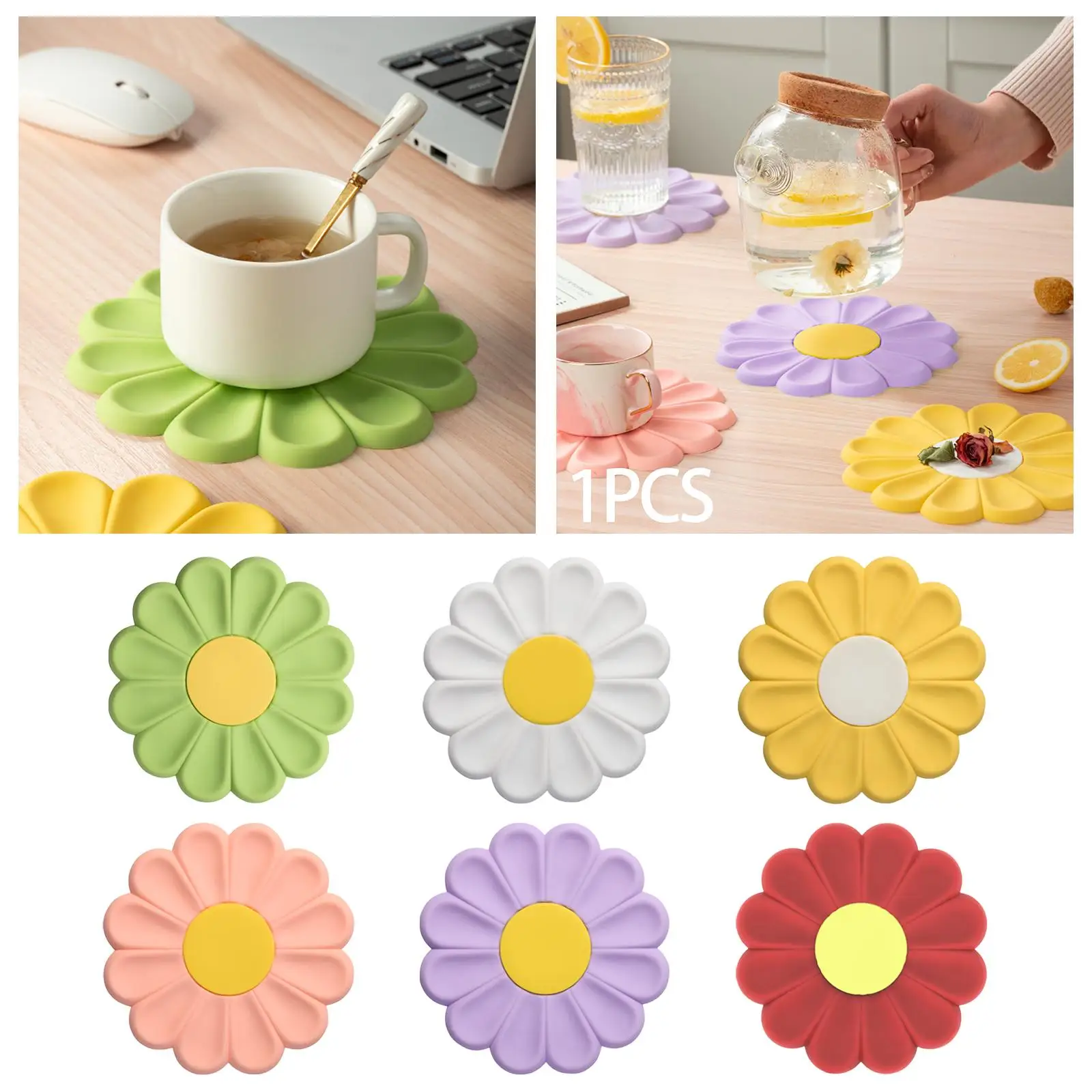 

Silicone Mats Non Slip Multipurpose Pot Pan Holder Tabletop Protection Silicone