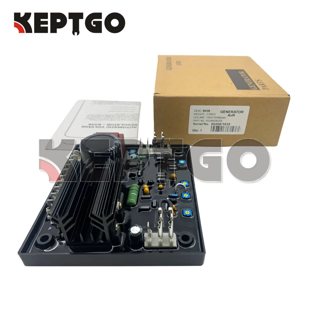 

Автоматический регулятор напряжения AVR R438 для генератора регулятора