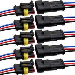 10 Pairs Waterproof 3 - Pin Quick Disconnect Electrical Connectors (5pairs)