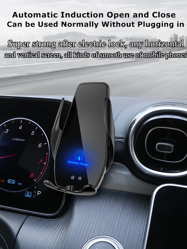 Wireless Charging Phone Holder For Mercedes C Class 2022 For