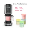 4PCS Ice Cream Pints and Lids for Ninja Creami NC301 NC300 NC299AMZ Series Ice Cream Storage Containers Food Freezer 1