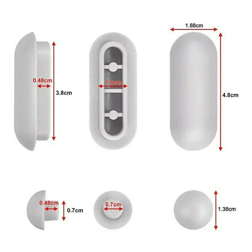 Toilet Lid Accessories Toilet Seat Bumpers Top Cover Cushion Adhesive Pads