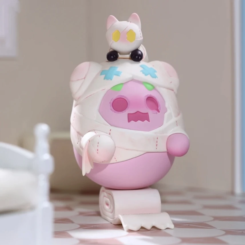 OriginalShinwooLimitedActionFigureGhostBearCuteDollKawaiiToy