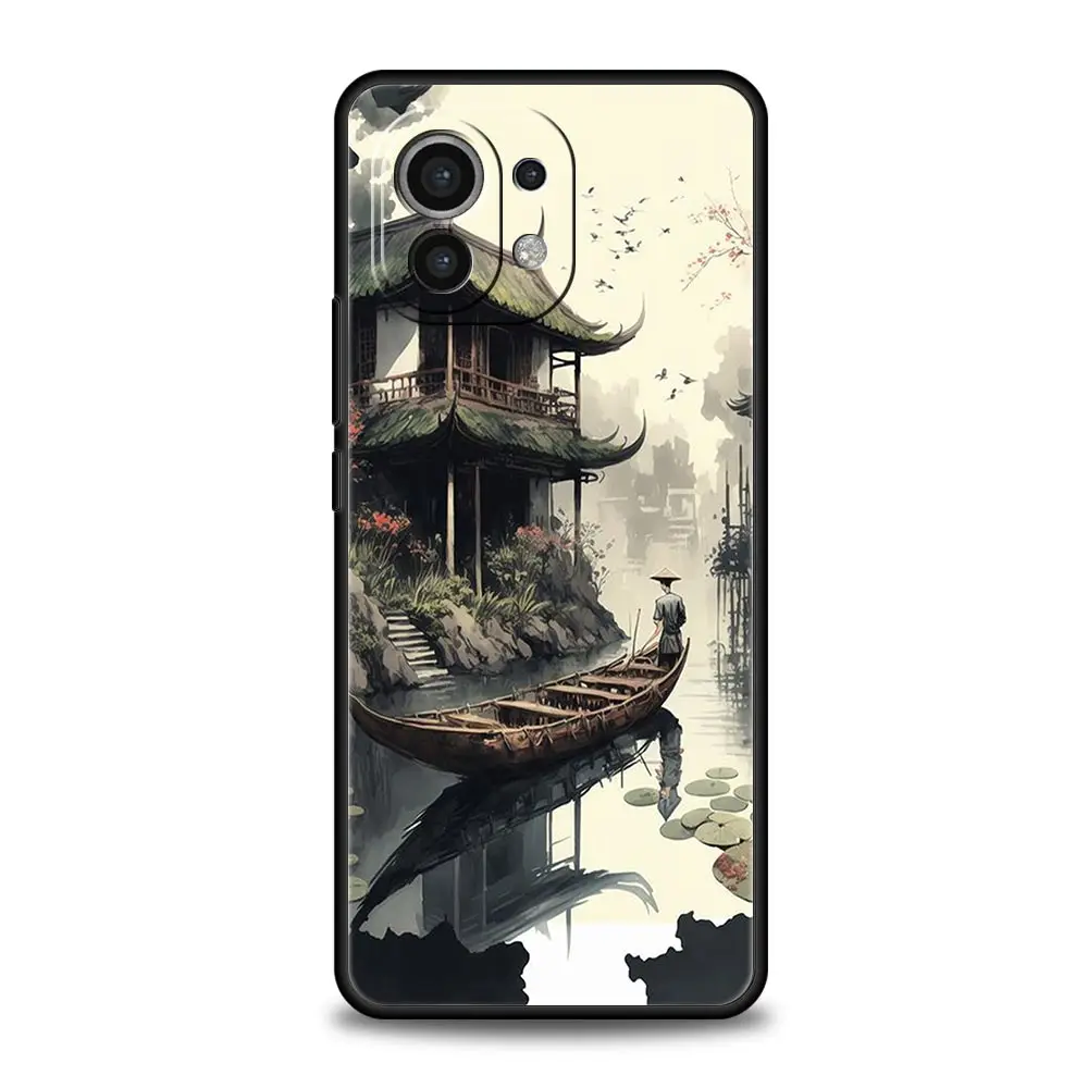 Japanese Landscape Phone Case Cover - Artistic Design