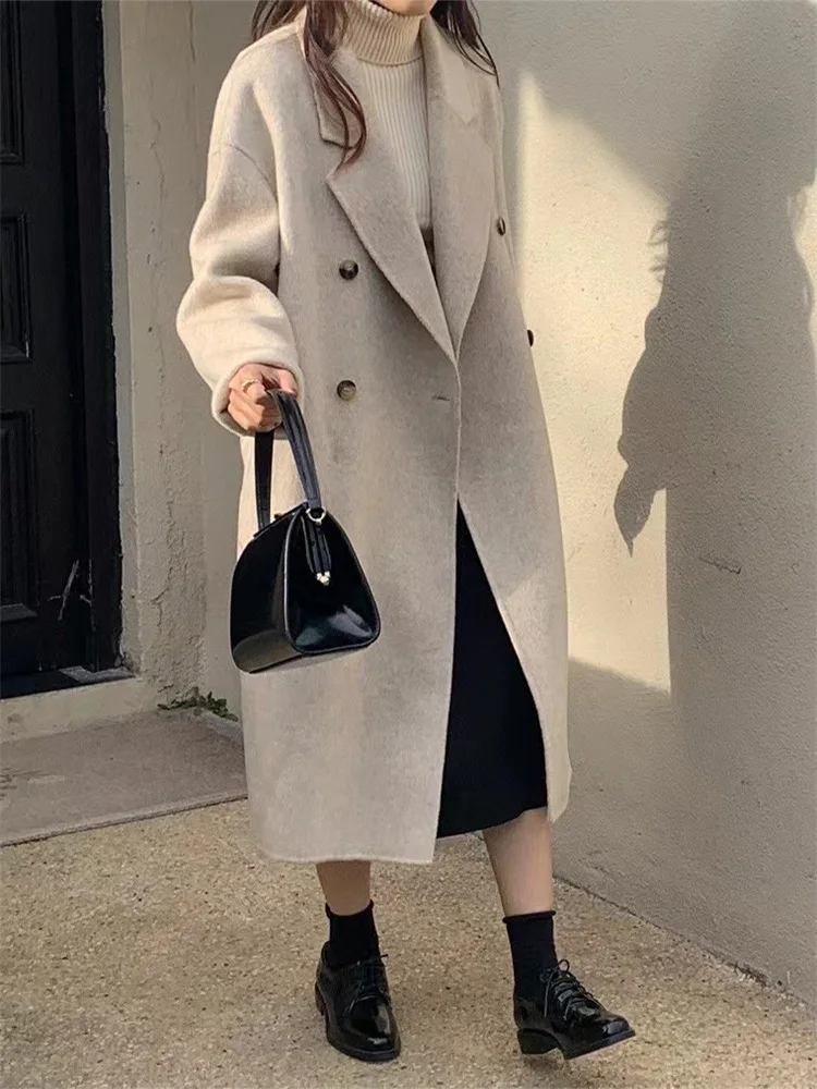 Double Breasted Wool Coat” – PANERO