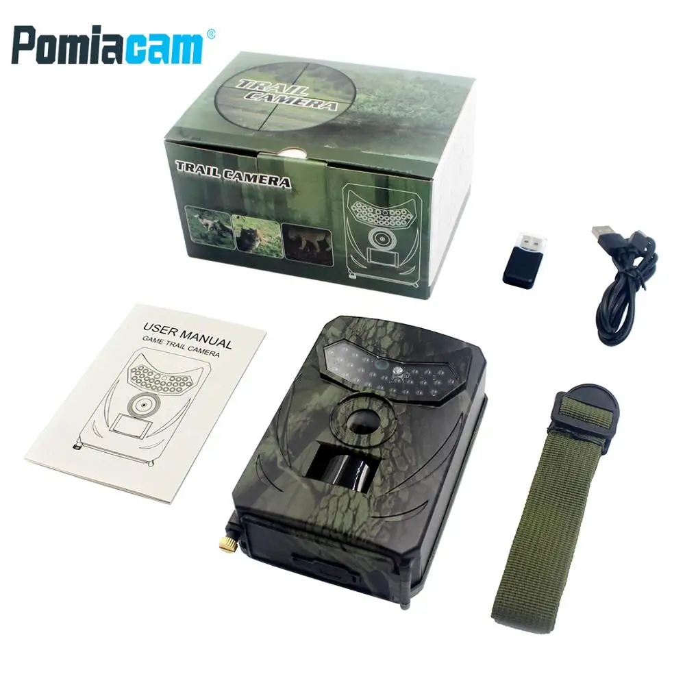 Hunting Camera 12MP Video Recorder Infrared Night Vision Cammera Outdoor 1080P Wildlife Trail Detector IP56 Waterproof PR100 1