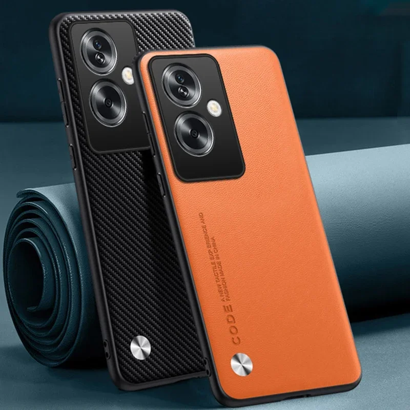 Luxury PU Leather Matte Silicone Full Protection Phone Case – Premium Back Cover Coque