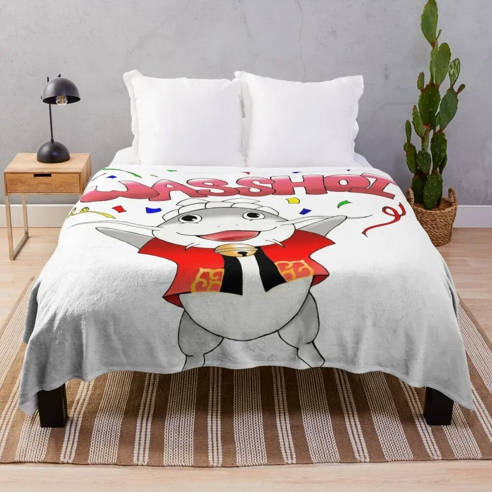 

Ready The Confetti Namazu Throw Blanket Blankets For Sofas sofa bed Winter beds Summer Blankets