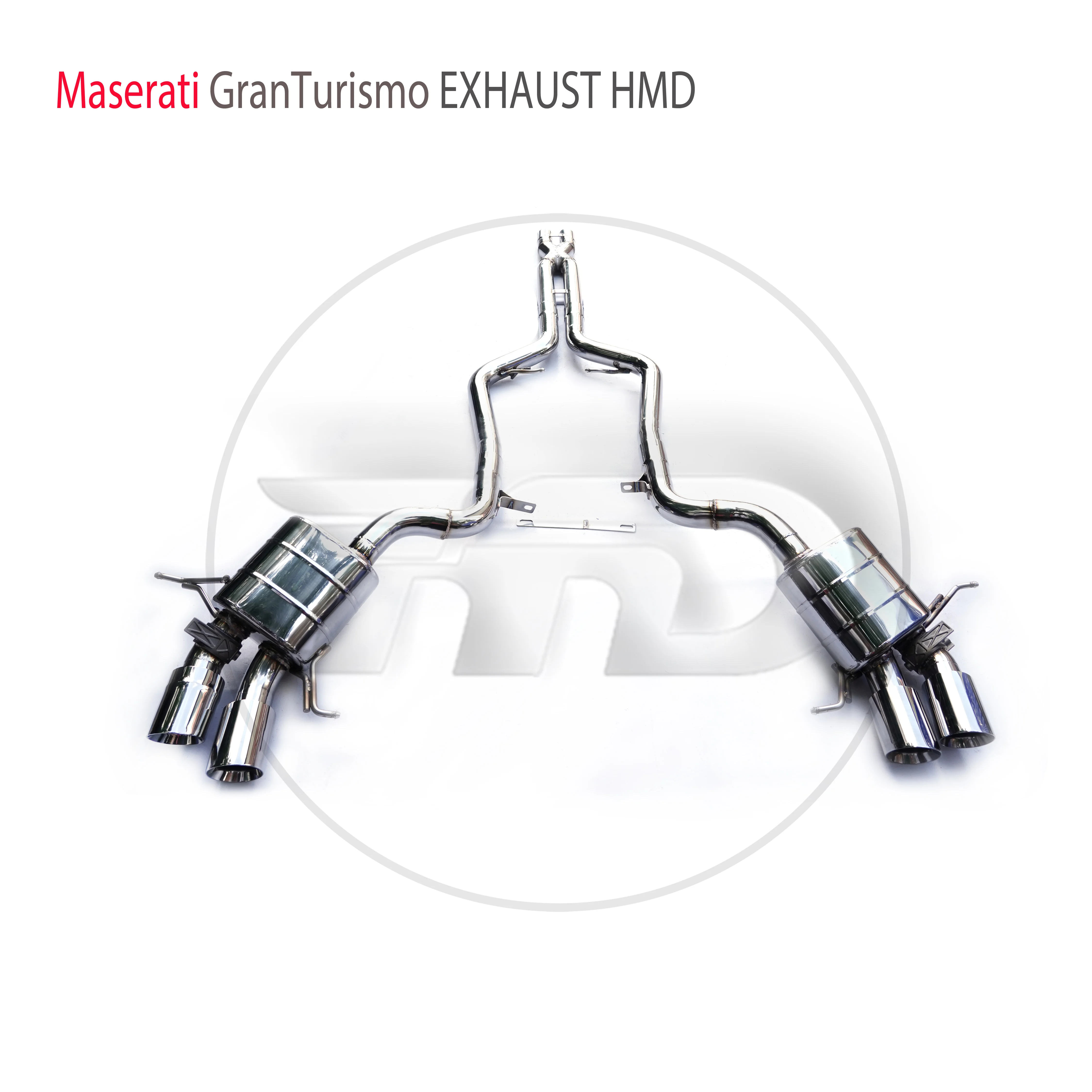 

Выхлопная система HMD из нержавеющей стали, эффективный Catback для Maserati granatro 4.2L 4.7l глушитель клапана