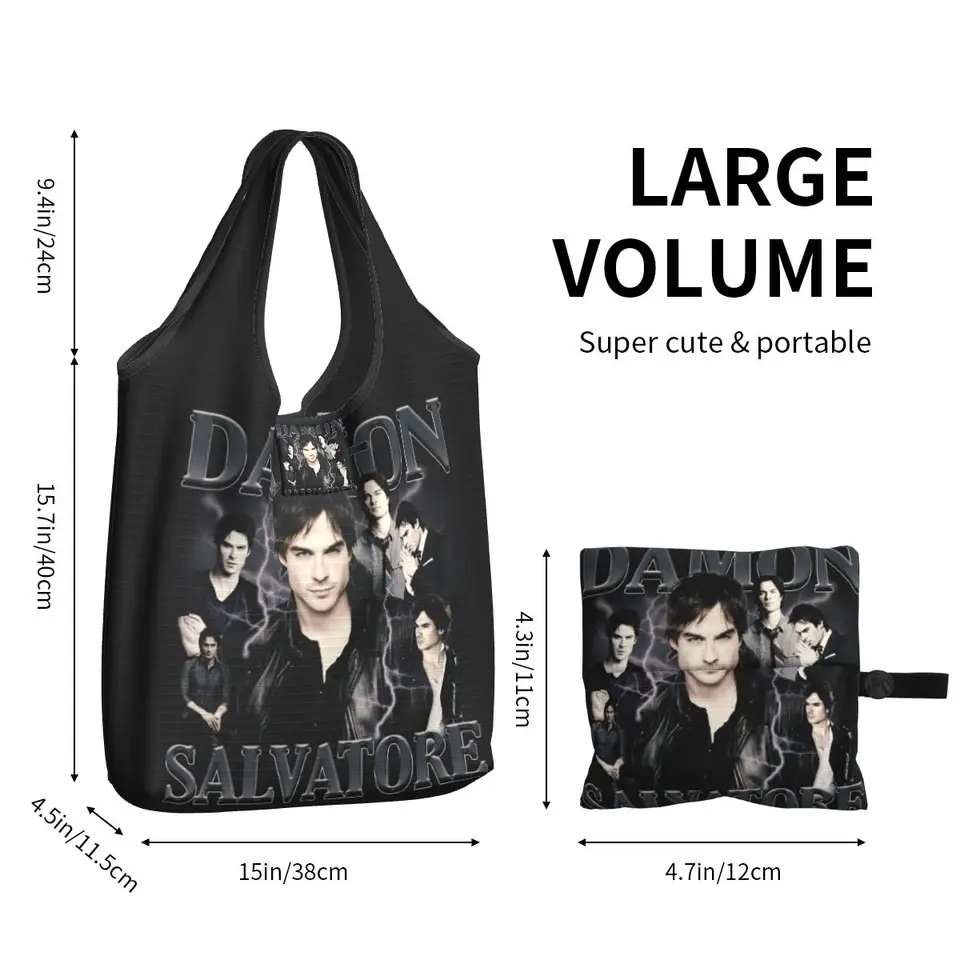 Bolsa De Mano De Tela Inspirada En Serie De TV AKTAP - Bolsa De Carnicero Reutilizable, Diseño Divertido Para Fans, Tamaño 40x38 Cm