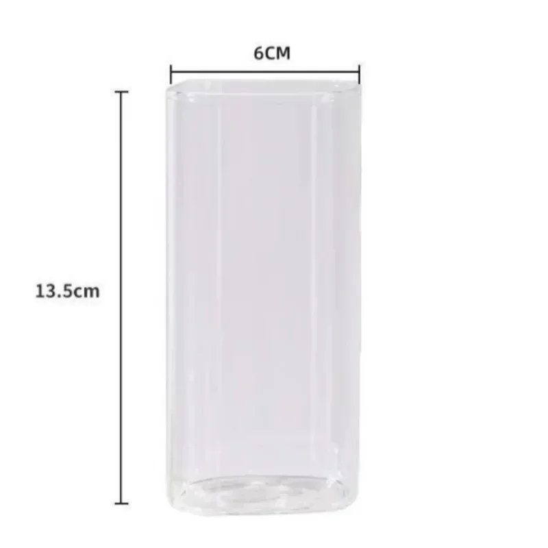 Heat Resistant Glass Coffee Cup Transparent