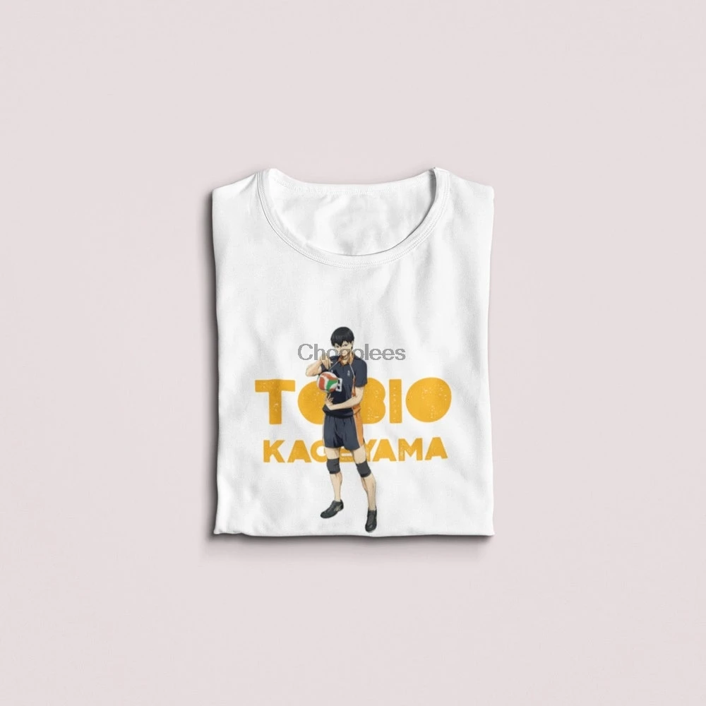 Футболка унисекс Tobio Kageyama Haikyuu подарок для фанатов аниме милый любителей манги