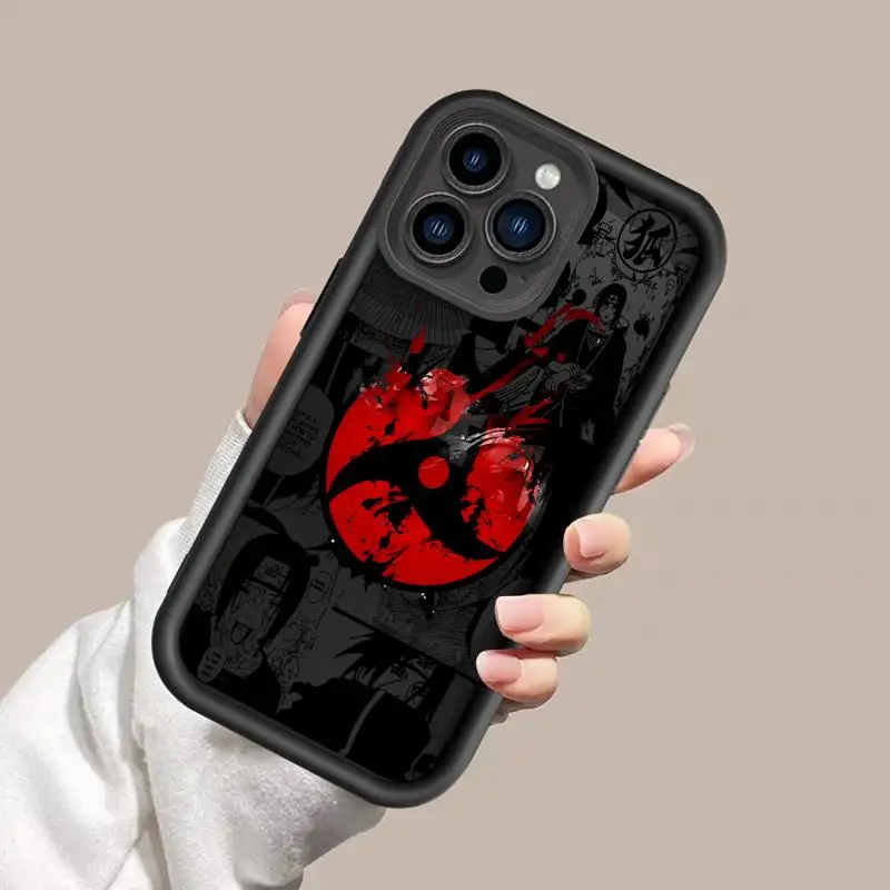 thumbnail image 1 of Narutos-funda de teléfono ITACHIs para Apple iPhone 11, 15, 13, 14 Pro Max, 12, silicona 15 Plus, 11Pro, funda suave, 1 of 5