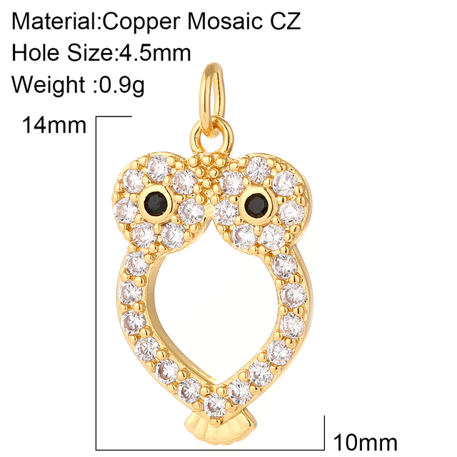 Crystal Animal Hummingbird Charms Necklaces For Women Fashion Jewelry Gold Pendant Color Chain Bird Pendant Choker Supplies