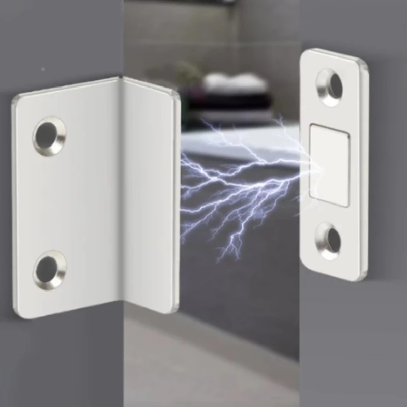Easy Installation Without Punching Invisible Magnet Magnetic Sliding Door Wardrobe Self-attracting Magnetic Strip Patch Absorber magnetic door stopper